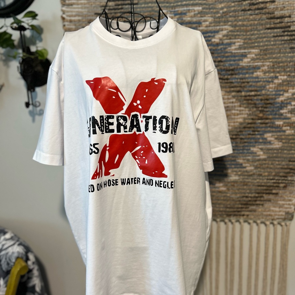 White Graphic T-Shirt